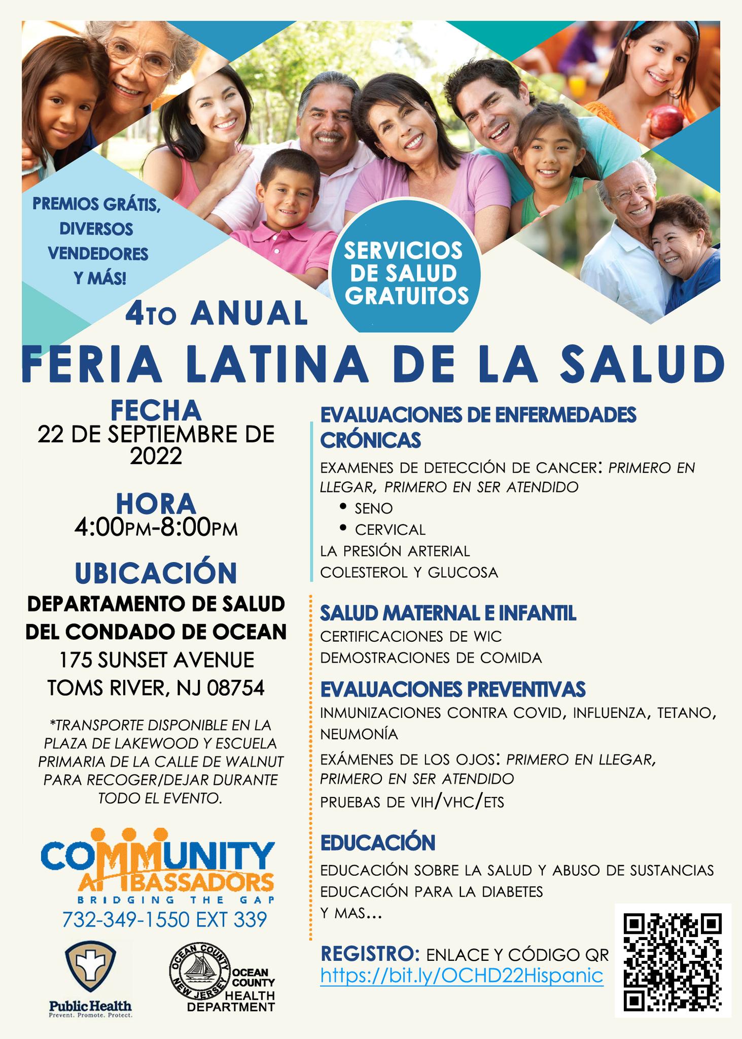 Latino Health Fair - Spanish Version