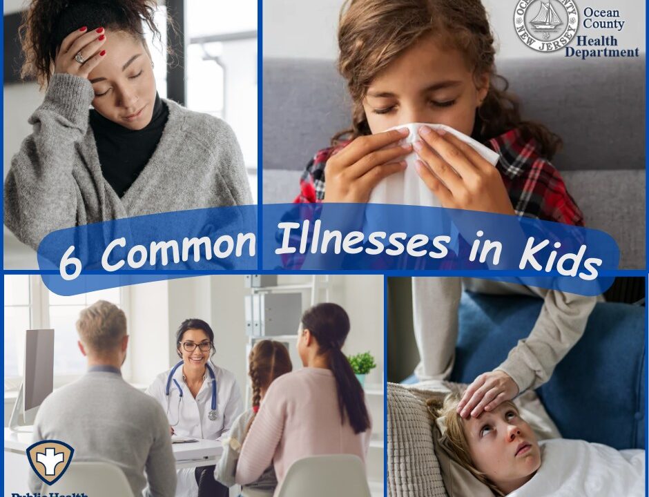 6 common illnesses in kids