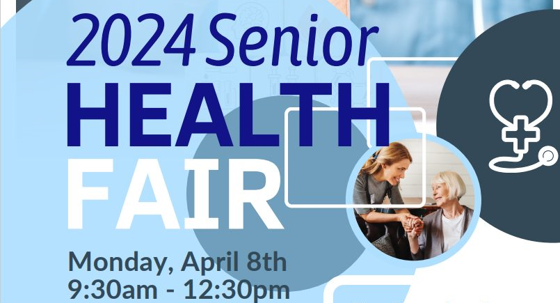 Senior Health Fair 2024 slide